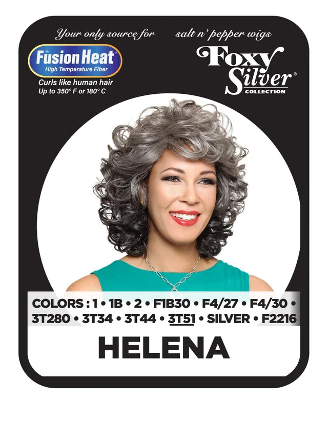 Foxy Silver Helena Wig, Stylish and Natural-Looking  display picture 1