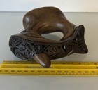 Hand Made Trompe L’oeil Ceramic Dolphin, Looks Like It Is Carved Out Of Wood — photo 10