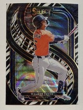 Walker Janek 2025 Panini Select Premier Level Zebra Prizm #127 Case Hit SSP Rc