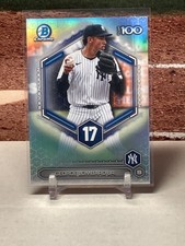 2026 Bowman Chrome Top 100 Prospects George Lombard Jr. New York Yankees 
