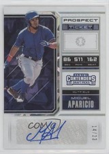 2018 Contenders Draft Picks Cracked Ice Ticket 14/23 Miguel Aparicio Auto 0qo1