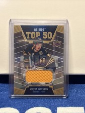 2019-20 Upper Deck Allure - Top 50 Victor Olofsson rookie patch auto /25