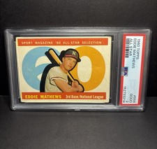 Top 10 Eddie Mathews Baseball Cards 16