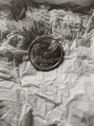 2004 Wisconsin State Quarter Error  coin extra stamp of full leaf left top  Coin — photo 5