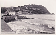 Minehead Somerset, "Boating Jetty" Real Photo Postcard Unposted