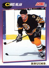 Chris Nilan 1991-92 Score American #197 Boston Bruins
