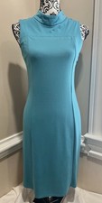 Alice & Trixie Anthropologie Womens M Blue Sleeveless Sheath Dress Athleisure