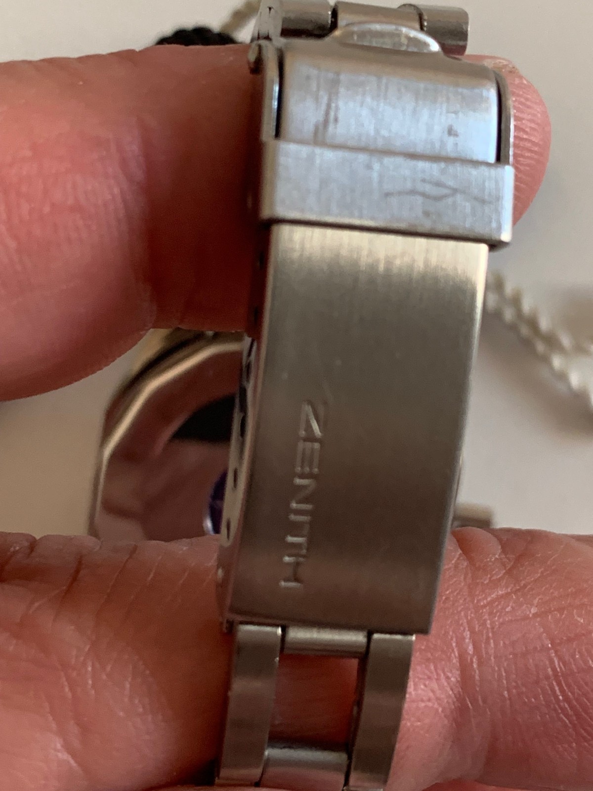 Zenith Defy Watch Ref. 847 D 135 diver automatic lady vintage NOS image 4