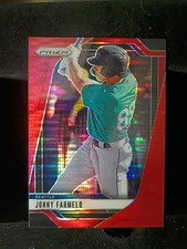 Jonny Farmelo 2025 Panini Prizm #66 Red Pulsar /399