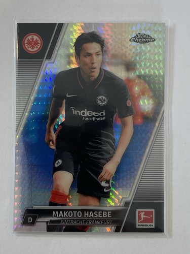 2021-22 Topps Chrome Bundesliga Silver Prism /199 Makoto Hasebe #34 - Picture 1 of 2