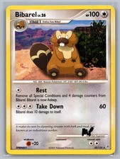 Bibarel 20/130 Rare Diamond & Pearl Pokemon Moderately Played on eBay