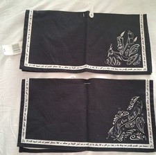 Disney Parks. Two Be Our Guest Cotton Surviettes. New with Tags .