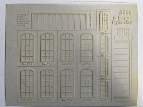METCALFE O GAUGE - HOJA DE ACRISTALAMIENTO COBERTIZO MOTOR 0806 | Zustand: New