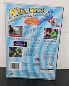 Mega Man 8: Anniversary Collector's Edition Sega Saturn Capcom Rockman Reg Card 
