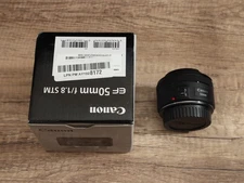 Canon EF 50mm Lens f/1.8 STM Full Frame Prime- Genuine Canon Excellent Condition