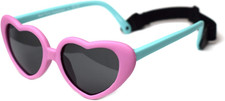 Sweetheart Straps  Infant, Baby, Toddler'S First Sunglasses for Ages 0-3 Years