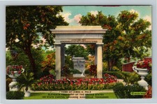 Nashville TN-Tennessee Tomb Of James K Polk  Vintage Souvenir Postcard