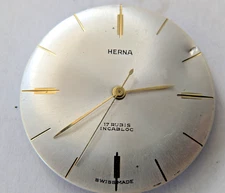 FHF 96 Herna 11 1/2''' Watch Movements For Parts N