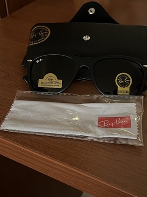 Ray-Ban Wayfarer RB2140 901 50-22 Sonnenbrille - Schwarz/Grün