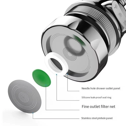 Flexible Faucet Extender 360° Bendable Sink Tap Spray Head Attachment Kitchen UK - Picture 4 of 13