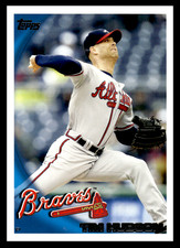 2010 Topps Tim Hudson #142 Atlanta Braves MLB Baseball Base Set