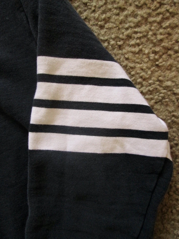 Thom Browne Sweater Womens 3 Medium Navy Blue 4 Bar Crew Sweatshirt Japan - Image 3 of 4