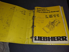 Ersatzteilliste Liebherr L511 Radlader Spare Parts List Ersatzteilkatalog