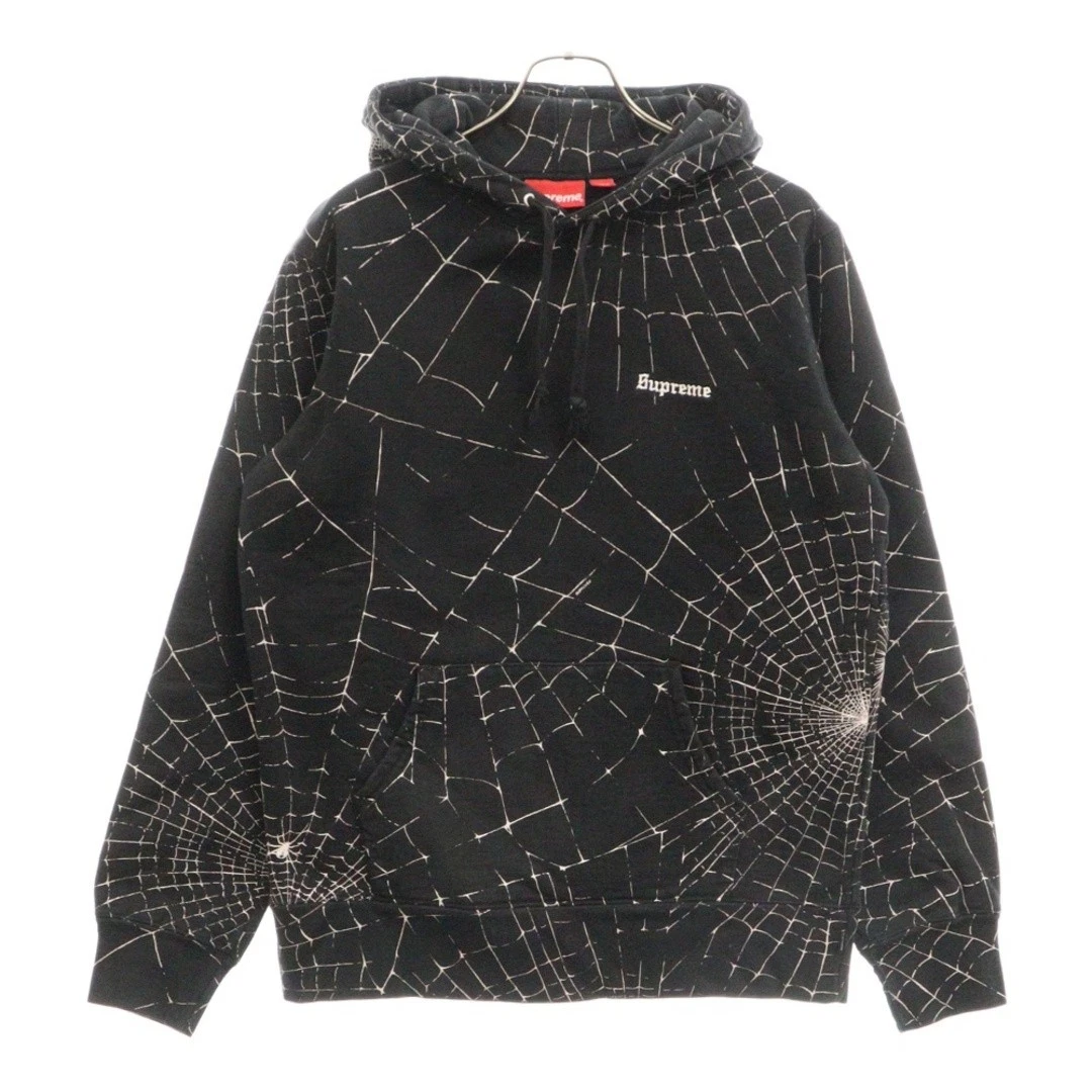 Sweat à capuche SUPREME 16AW toile d'araignée pull sweat à capuche noir occasion bd82f