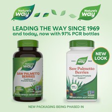 Worldwide 2 X Nature's Way Saw Palmetto Berries -- 585 mg per Serving - 180 Ve
