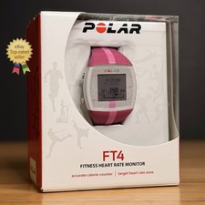 NEW Polar FT4 Pink / Purple Fitness Heart Rate Monitor Watch w/ Sensor & Strap