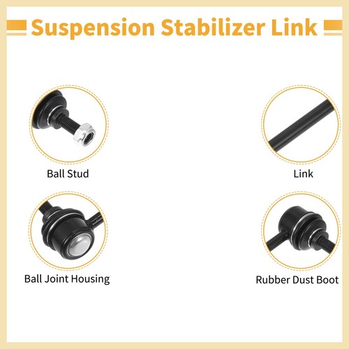 4 Pcs Front Rear Stabilizer Sway Bar Link Kit for Mazda 6 2014-2018 No.K750670 - Bild 6 von 7