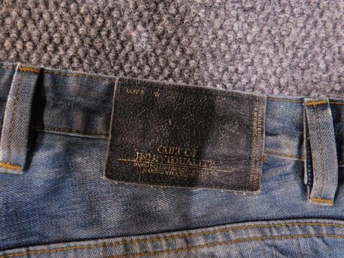 Cult of Individuality Jeans Mens 34x34 Rebel Straight Japanese Selvedge red line - Picture 18 of 21