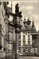 RPPC Wroclaw University Square Fragment vintage postcard n322