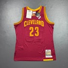 100% Authentic Lebron James sz 44 Mitchell & Ness 2015 2016 Cavaliers Jersey L