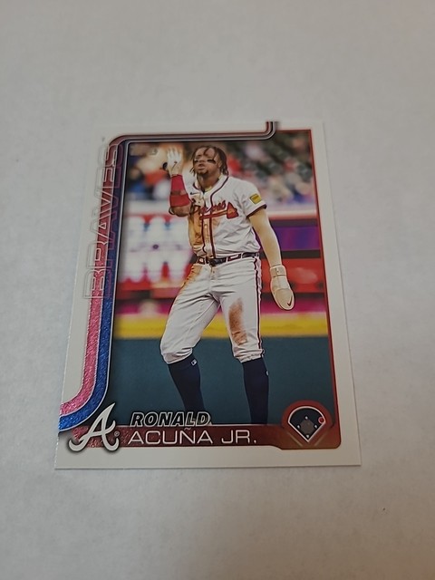 2025 Topps Series 1 - Ronald Acuña Jr. #207 Atlanta Braves