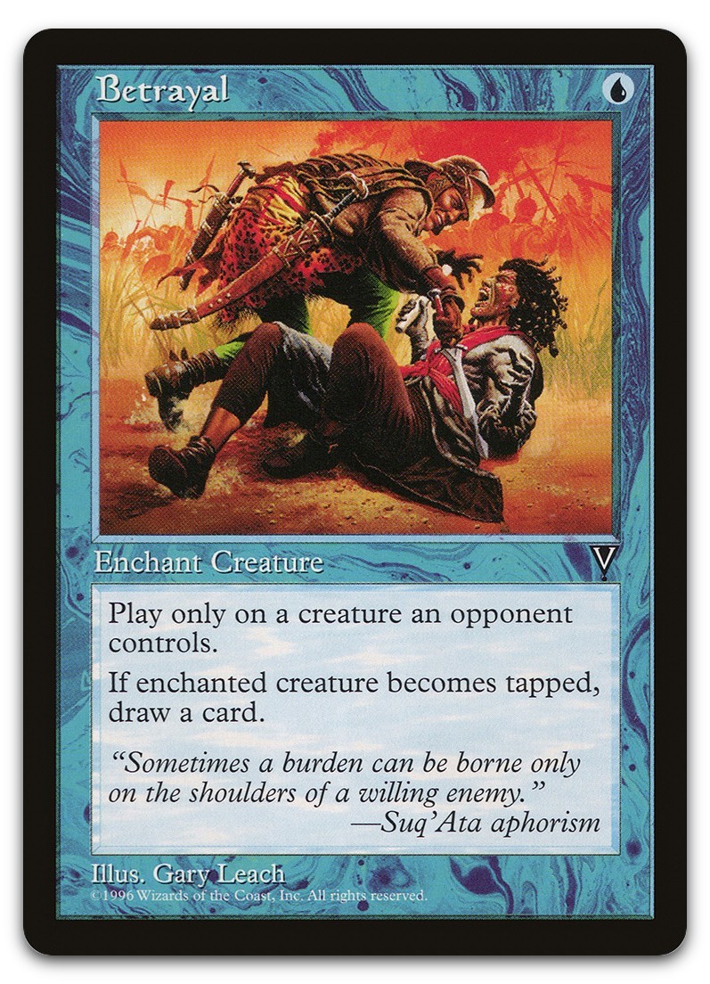 Betrayal (NM) Visions VIS Magic MTG
