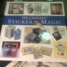 Mrs. Grossman's Sticker Magic by Leslie Carola. Hard Cover