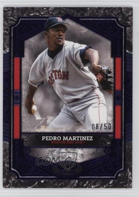 2025 Topps Tier One Purple Foil 8/50 Pedro Martinez #4 HOF 10pz
