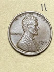 1918-D LINCOLN WHEAT CENT, BEAUTIFUL "XF+" condition, #11