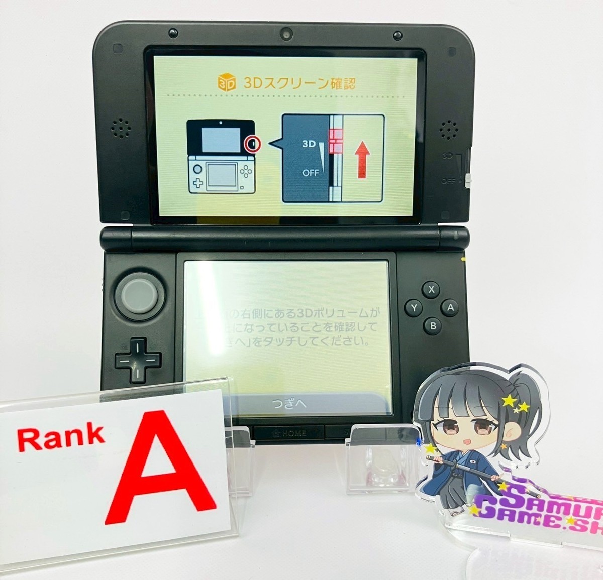 Nintendo 3DS LL XL Red Black Console Only Japanese Language Only