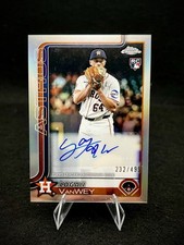 Topps 2025 Chrome Update Logan VanWey #AC-LV Refractor RC Auto /499 Astros