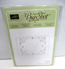 Stampin' Up! Big Shot Textured Impressions Embossing Folder Filigree Frame