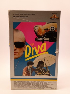 DIVA - BIG BOX VHS VIDEO MOVIE, WILHELMENIA WIGGINS FERNANDEZ FREDERIC A. MGM/UA