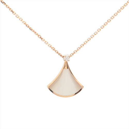 Bvlgari Diva Dream shells diamond Necklace 750(PG) 5.1g