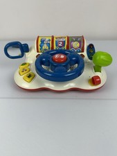 Vintage VTech Learn  Discover Driver Toy Numbers Lights Sounds