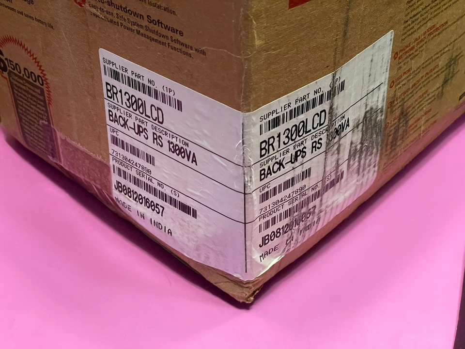 APC BR1300LCD Back-UPS RS 1300VA LCD – Includes Brand New Battery ($69.99 Value) - Image 3 of 4