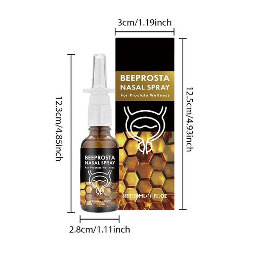BeeProsta Nasal Spray Prostate Health Natural Relief Discomfort Ks3d of L8A5 - Picture 13 of 13