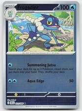Frogadier 021/086 Common Chaos Rising Pokemon Reverse Holo Near Mint