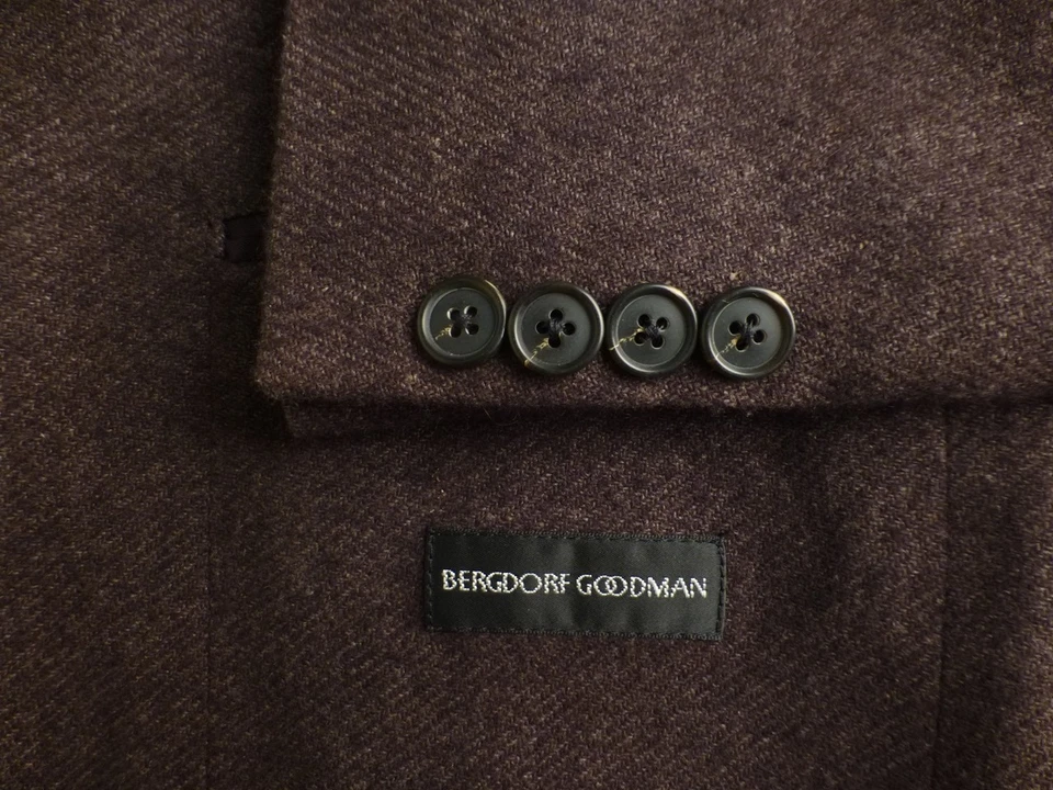 Jaqueta Bergdorf Goodman Blazer 50C/40S Cashmere Excelente Estado Casaco Esportivo - Imagem 4 de 4