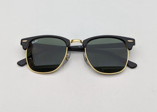 🕶️Ray-Ban Clubmaster RB3016 W0365 Sunglasses 49/21 140 /EUC752🕶️
